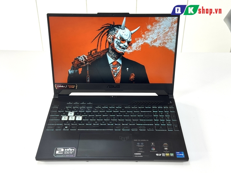 Laptop Asus TUF Gaming F15 FX507ZC - HN124W Core i7 12700H / Ram 16GB / SSD 512GB / 15.6" FHD 144Hz /  RTX3050 4GB