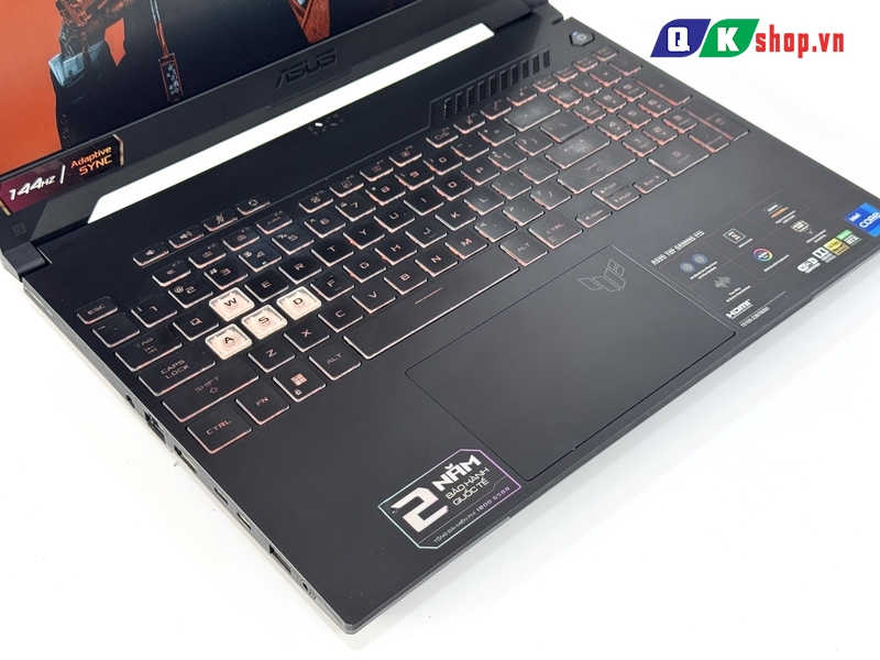 Laptop Asus TUF Gaming F15 FX507ZC - HN124W Core i7 12700H / Ram 16GB / SSD 512GB / 15.6" FHD 144Hz /  RTX3050 4GB