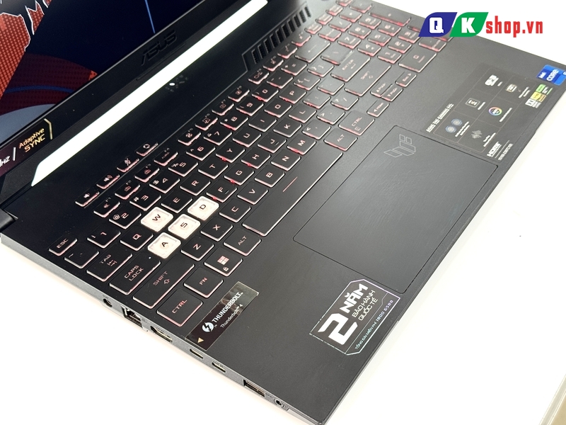 Laptop ASUS TUF Gaming F15 FX507ZC4 - HN181W Core I7-12700H / RAM 16GB / SSD 512GB PCIE / 15.6 FHD 144Hz / VGA 4GB RTX3050