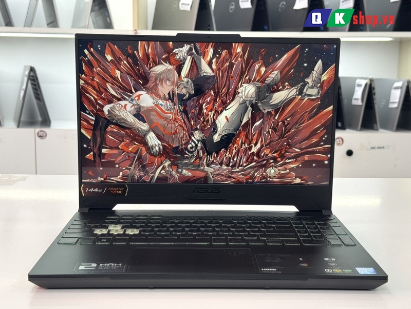 Laptop ASUS TUF Gaming F15 FX507ZC4 - HN229W - Core I5-12500H / Ram 16GB / SSD 1TB PCIE / 15.6 FHD 144HZ  / VGA 4GB RTX3050