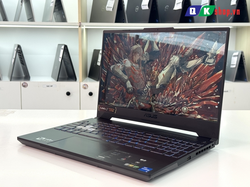 Laptop ASUS TUF Gaming F15 FX507ZC4 - HN229W - Core I5-12500H / Ram 16GB / SSD 1TB PCIE / 15.6 FHD 144HZ  / VGA 4GB RTX3050