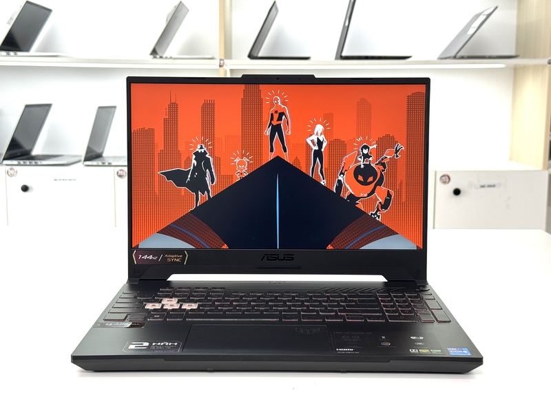 Laptop ASUS TUF Gaming F15 FX507ZC4 Core I5-12500H / RAM 16GB / SSD 512GB PCIE / 15.6 FHD 144Hz / VGA 4GB RTX3050