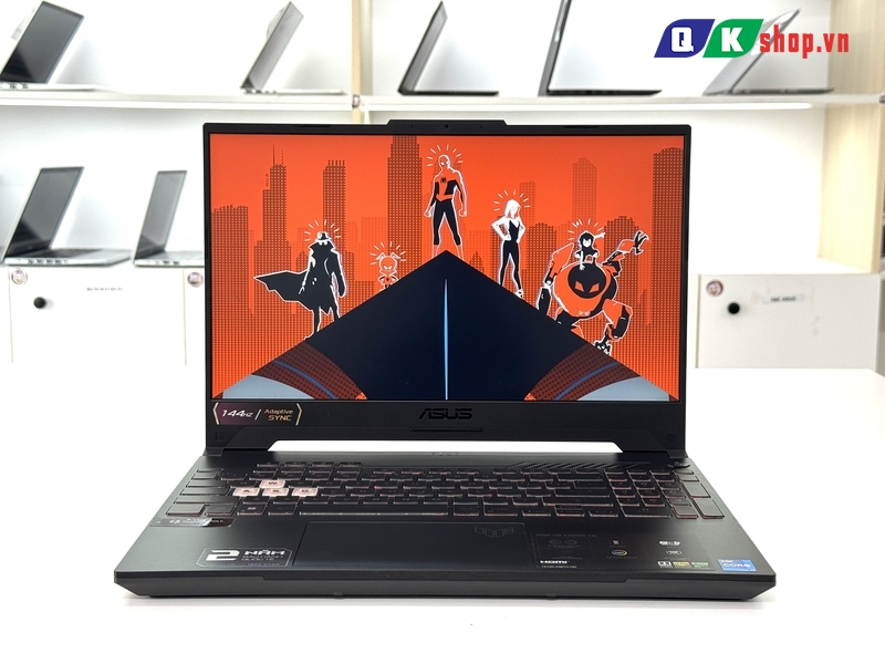Laptop ASUS TUF Gaming F15 FX507ZC4 Core I5-12500H / RAM 16GB / SSD 512GB PCIE / 15.6 FHD 144Hz / VGA 4GB RTX3050