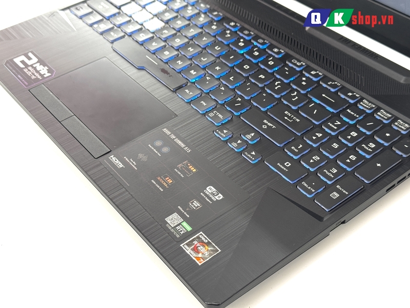 Laptop ASUS TUF Gaming FA506QM Ryzen 7-5800H / Ram 16GB / SSD 1TB PCIE / 15.6" FHD  144Hz / VGA 6GB RTX 3060