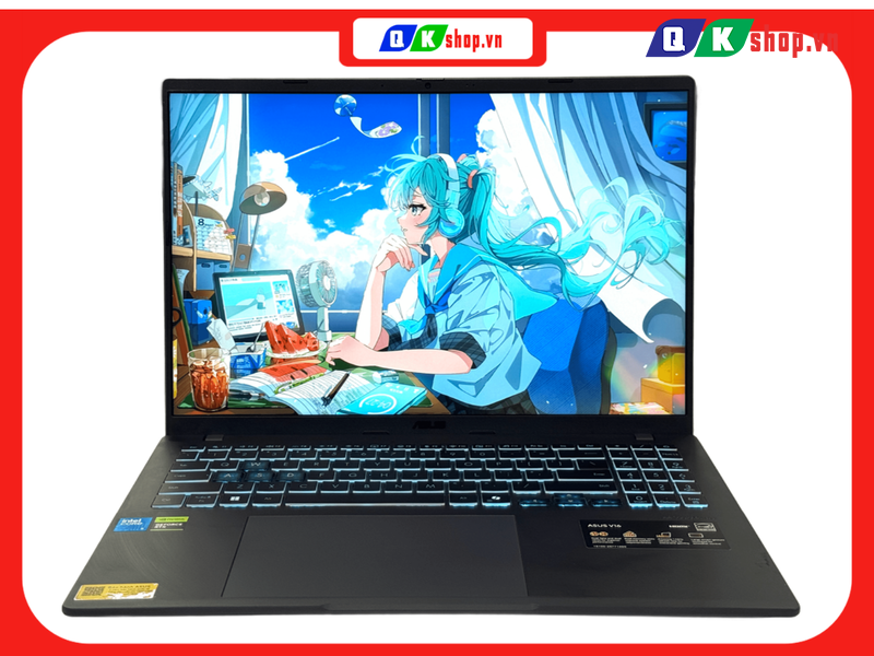 Laptop ASUS Vivobook Gaming V16 V3607VJ-RP071W CORE 5 - 210H / 16GB / SSD 512GB PCIE  / 16.0 WUXGA / RTX 6GB RTX3050
