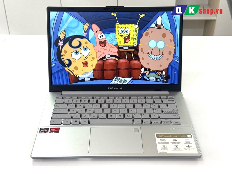 Laptop ASUS Vivobook Go 14 E1404FA - EB482W Ryzen 5 - 7520U / Ram 16GB / SSD 512GB  / 14.0 FHD