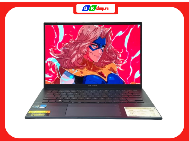 Laptop Asus Zenbook 14 UX3402ZA-KM219W Core I5-1240P /RAM 16GB / SSD 512GB PCIE / 14.0 2.8K OLED