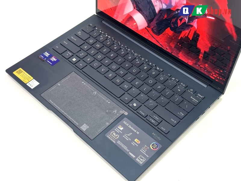 Laptop ASUS Zenbook 14 UX3405CA-PZ187WS Untra 5 - 225H / Ram 16GB / SSD 512GB  / 14.0 3K OLED 120HZ