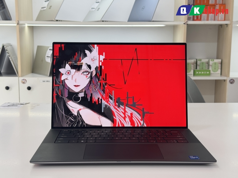 Laptop Dell Precision 5560 Core I7-11850H / Ram 32GB / SSD 512GB / RTX T1200 4GB GDDR6  /15.6″ 4K UHD+ (3840 x 2400) Touch
