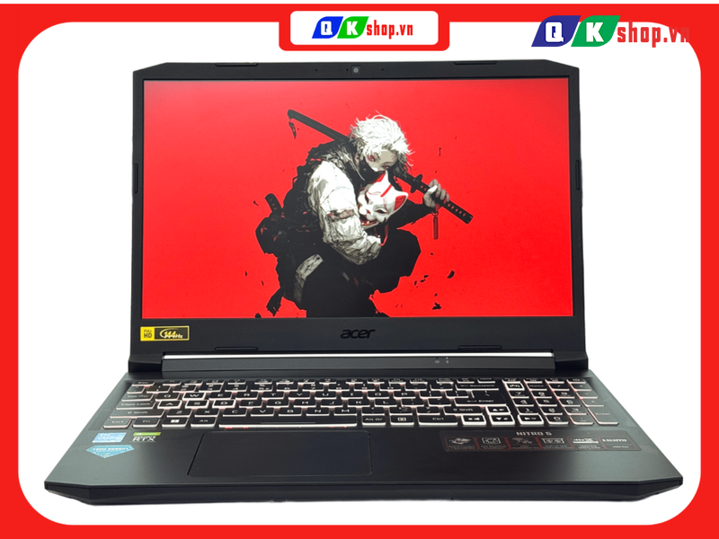 Laptop Gaming Acer Nitro 5  AN515-57-54MV Core I5-11400H / Ram 16GB / SSD 512GB PCIE / 15.6 IPS 144Hz /VGA 4GB RTX3050