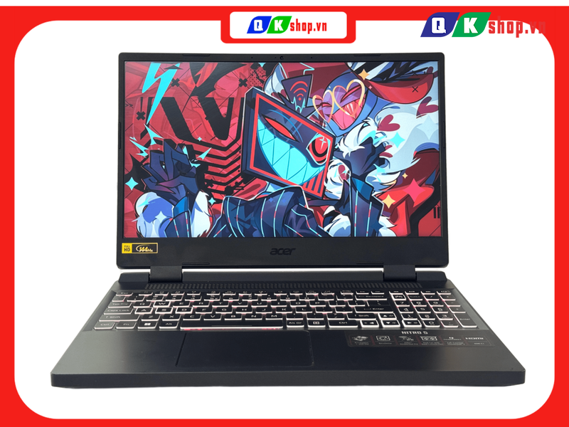 Laptop Gaming Acer Nitro 5 AN515-58-5193 Core I5-12450H / Ram 16GB DDR5 /SSD 512GB PCIE / 15.6 FHD 144HZ / VGA 6GB RTX4050