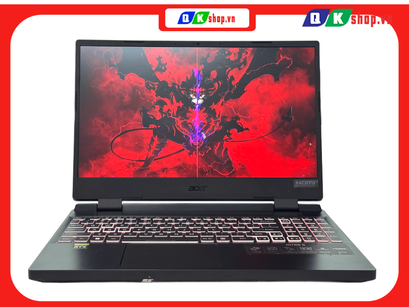 Laptop Gaming Acer Nitro 5 AN515-58-51R3 Intel Core i5-12500H / Ram 16GB / SSD 512GB / RTX 3060 6GB / 15.6 inch FHD 165Hz
