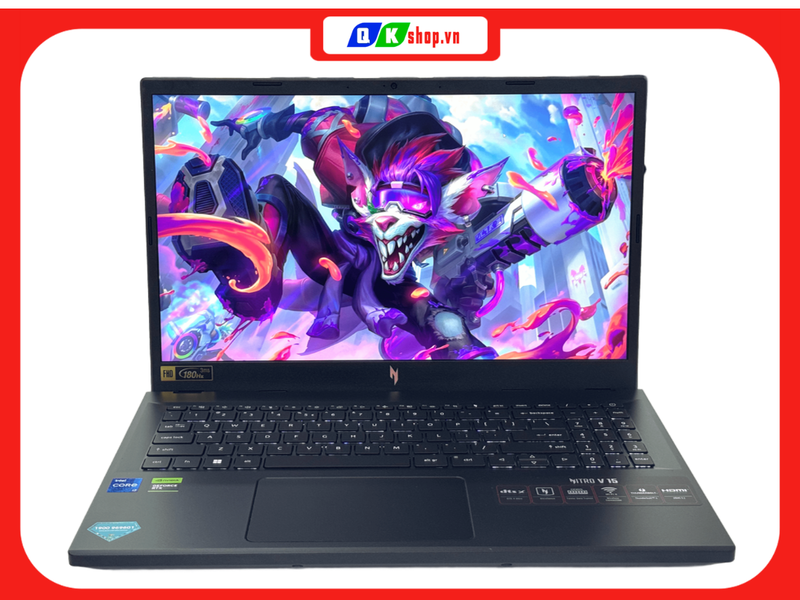 Laptop Gaming Acer Nitro V 15 ProPanel ANV15-51-73BT - Core I7 - 13620H / Ram 16GB / SSD 512GB PCIE / 15.6 FHD 180HZ / VGA 4GB RTX2050