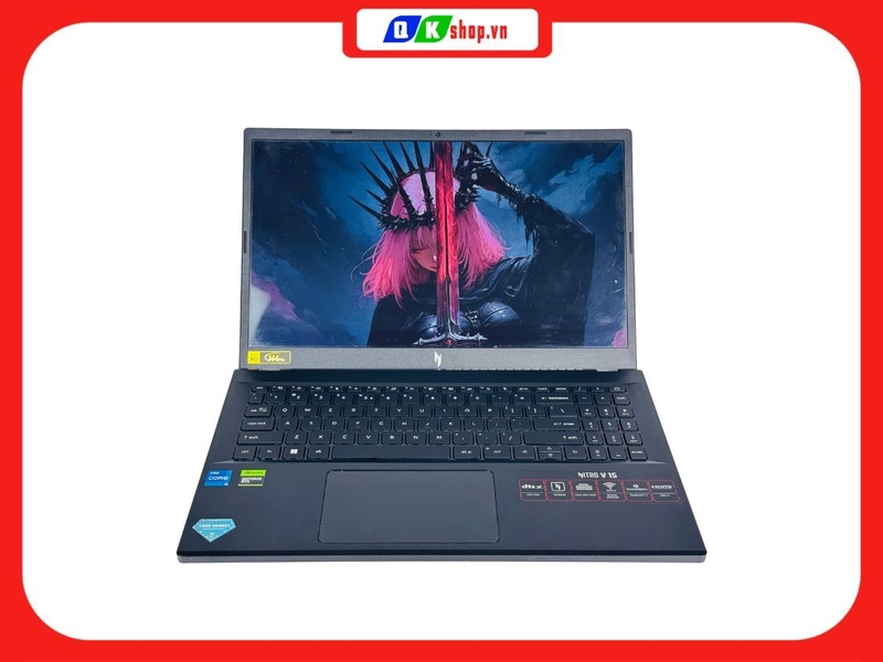Laptop gaming Acer Nitro V ANV15 51 53NE Intel Core i5-13420H / Ram 16GB / SSD 512GB / 15.6 inch FHD 144Hz / RTX 2050 4GB