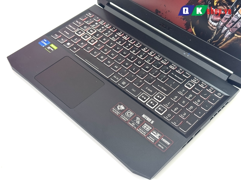 Laptop Gaming Nitro 5  AN515-57 Core I5-11400H / Ram 8GB / SSD 512GB PCIE / 15.6 IPS 144Hz / RTX 1650 - 4GB