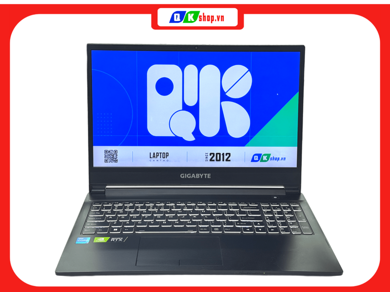 Laptop Gigabyte G5 GD  Core I5-11400H / RAM 16GB / SSD 512GB PCIE / 15.6 FHD 144HZ / VGA 4GB RTX3050