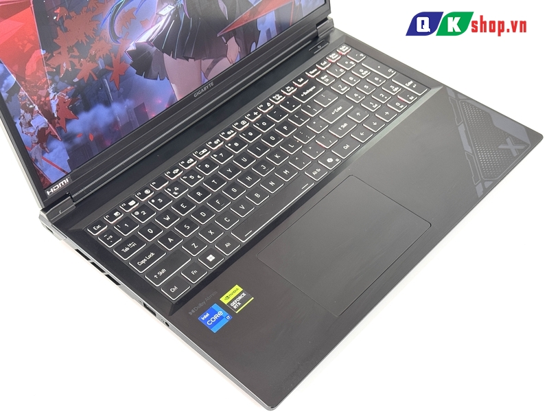 Laptop Gigabyte G6X 9MG Core i7-13650HX  / Ram 16GB / SSD 512GB  /  16 inch WUXGA 165Hz / RTX 4050 6GB
