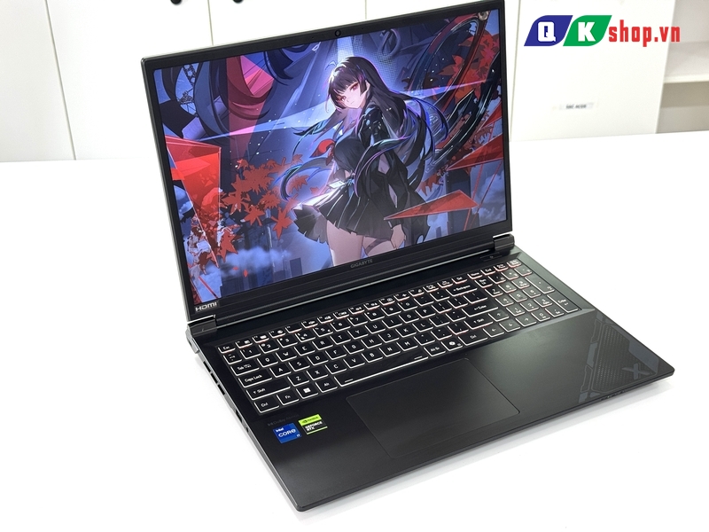 Laptop Gigabyte G6X 9MG Core i7-13650HX  / Ram 16GB / SSD 512GB  /  16 inch WUXGA 165Hz / RTX 4050 6GB