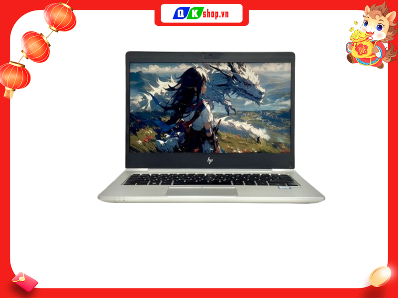 Laptop HP Elitebook 830 G5 Core i5 – 8250U / Ram 8GB / SSD 512GB / 13.3″FHD / Face ID