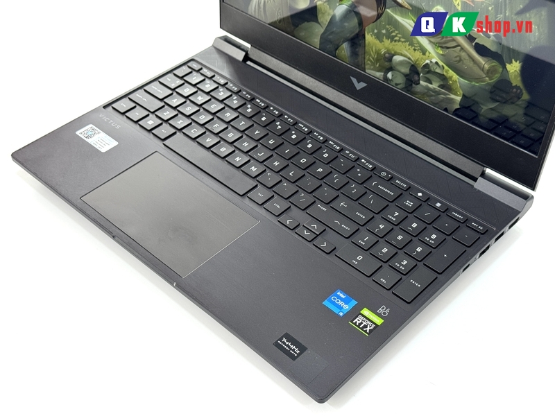 Laptop HP Gaming Victus 15-FA0115TX Core I5-12500H / RAM 16 GB / SSD 512GB PCIE / 15.6 FHD 144HZ / VGA 4GB RTX3050