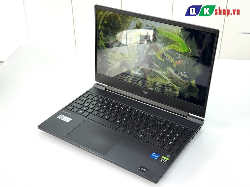 Laptop HP Gaming Victus 15-FA0115TX Core I5-12500H / RAM 16 GB / SSD 512GB PCIE / 15.6 FHD 144HZ / VGA 4GB RTX3050