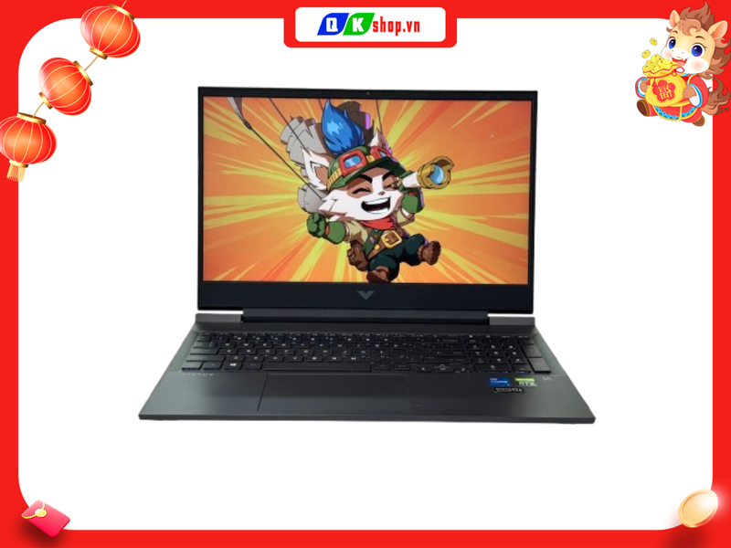 Laptop HP Gaming Victus 16-d0290TX Core i7 - 11800H / Ram 16GB / SSD 512GB / 16.1inch FHD / RTX 3050Ti 8GB