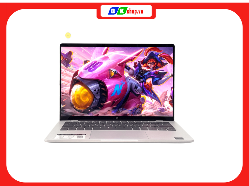 Laptop HP OmniBook 5 14-he0245dx Snapdragon(R) X Plus - X1P42100 / Ram 16 / SSD 512 / 14 inch  FHD+ Cảm Ứng