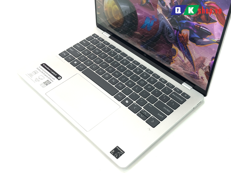 Laptop HP OmniBook 5 14-he0245dx Snapdragon(R) X Plus - X1P42100 / Ram 16 / SSD 512 / 14 inch  FHD+ Cảm Ứng