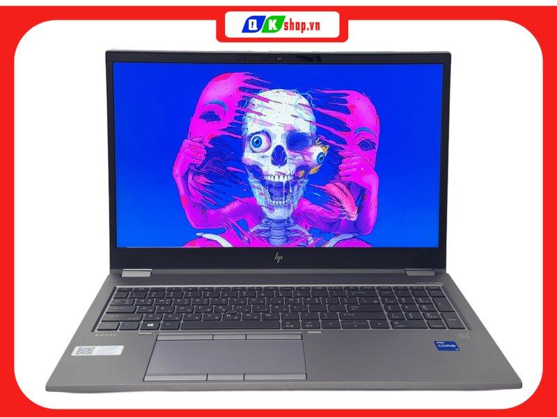 Laptop HP Zbook Fury G8 Core i7-11800H / Ram 16GB / SSD 512GB / Quadro T1200 4GB / 15.6" FHD