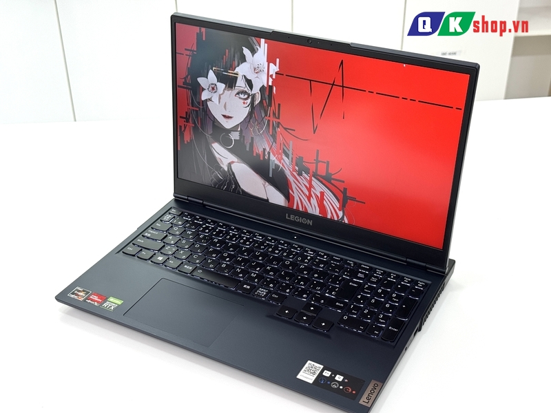 Laptop Lenovo Gaming Legion 5 15ACH6H  Ryzen 7-5800H / RAM 16GB / SSD 512GB / 15.6 FHD 165Hz / VGA 6GB RTX3060