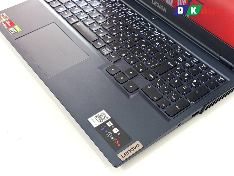 Laptop Lenovo Gaming Legion 5 15ACH6H  Ryzen 7-5800H / RAM 16GB / SSD 512GB / 15.6 FHD 165Hz / VGA 6GB RTX3060