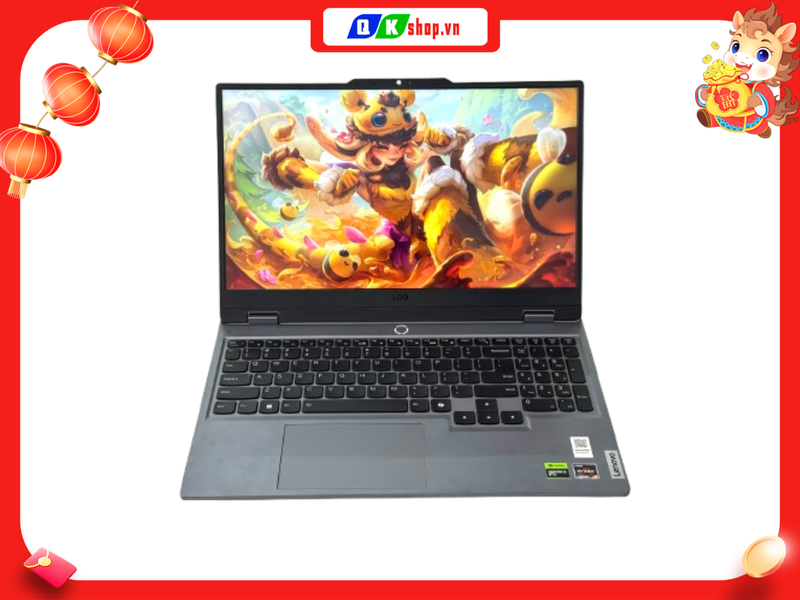 Laptop Lenovo LOQ 15ARP9 83JC00HYVN Ryzen 5 - 7235HS / RAM 24GB / SSD 512GB PCIE / 15.6 FHD / RTX 3050 6GB