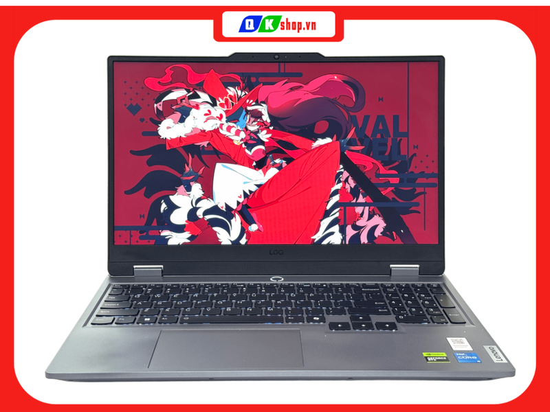 Laptop Lenovo LOQ 15IAX9 Core I5-13450HX / Ram 12GB / SSD 512GB PCIE / 15.6 FHD 144Hz / VGA 3050 - 6GB