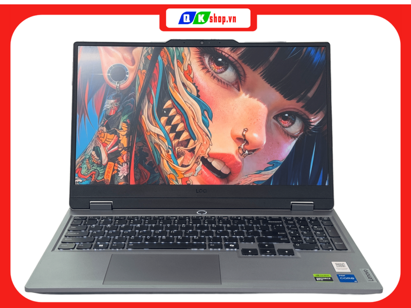 Laptop Lenovo LOQ 15IRX9  Core I5-13450HX / Ram 12GB / SSD 512GB PCIE  15.6 FHD / VGA 6GB RTX3050