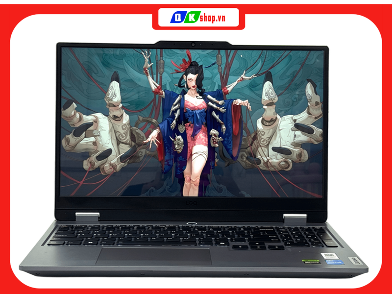 Laptop Lenovo LOQ 15IRX9  Core I5-13450HX / Ram 16GB / SSD 512GB PCIE  15.6 FHD / VGA 6GB RTX3050