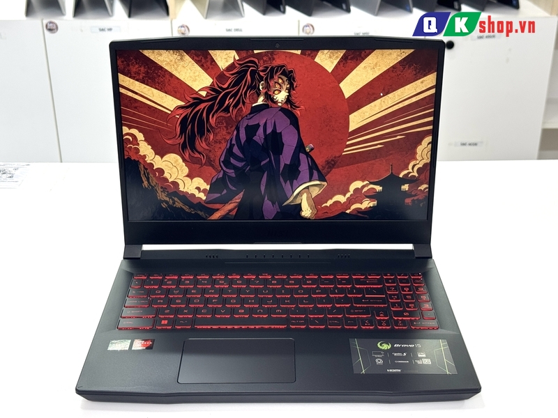 Laptop MSI Gaming Bravo 15 B5DD - 279VN - Ryzen 5 - 5600H / Ram 8GB / SSD 512GB PCIE / 15.6" FHD IPS / VGA 4GB RX5500M