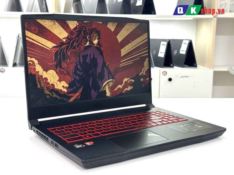 Laptop MSI Gaming Bravo 15 B5DD - 279VN - Ryzen 5 - 5600H / Ram 8GB / SSD 512GB PCIE / 15.6" FHD IPS / VGA 4GB RX5500M