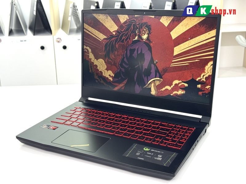 Laptop MSI Gaming Bravo 15 B5DD - 279VN - Ryzen 5 - 5600H / Ram 8GB / SSD 512GB PCIE / 15.6" FHD IPS / VGA 4GB RX5500M