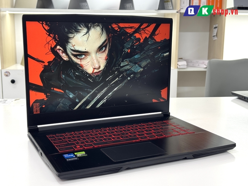 Laptop MSI Gaming GF63 12UCX-841VN Core I5-12450H / Ram 16GB / SSD 512GB PCIE / 15.6 FHD 144HZ / VGA 4GB RTX2050