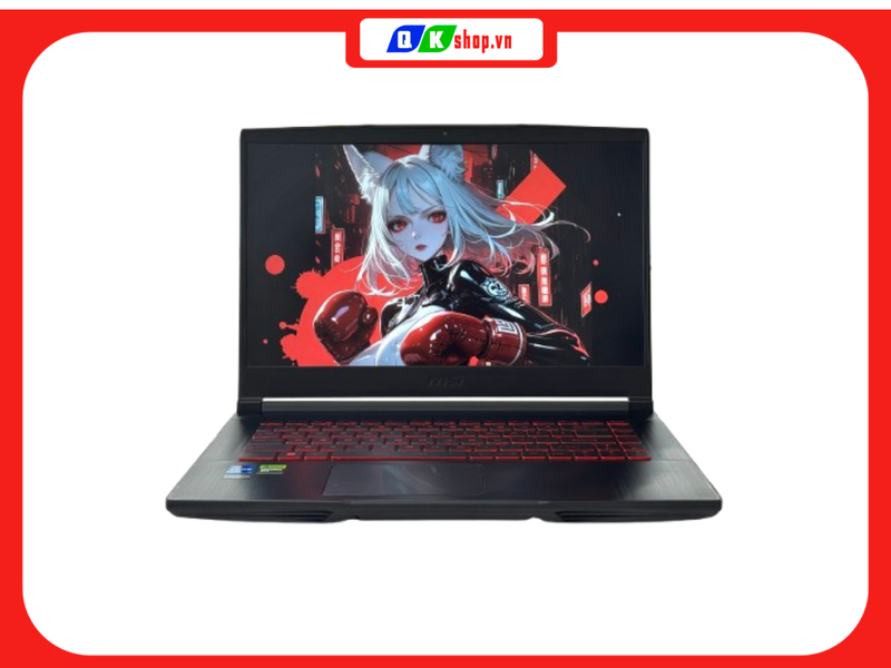Laptop MSI Gaming GF63 Thin 11UC-1228VN Core I7 - 11800H / 8 GB / 512GB PCIE / 15.6 FHD 144HZ / VGA 4GB RTX3050