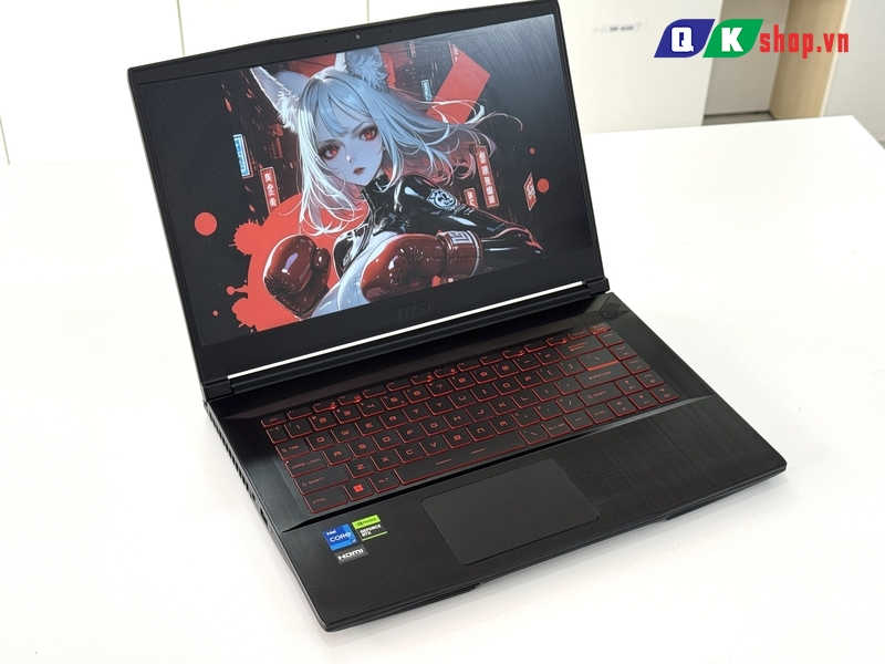 Laptop MSI Gaming GF63 Thin 11UC-1228VN Core I7 - 11800H / 8 GB / 512GB PCIE / 15.6 FHD 144HZ / VGA 4GB RTX3050