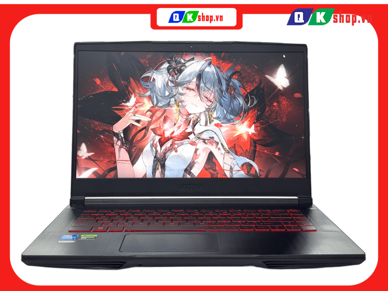 Laptop MSI Gaming GF63 Thin 12UCX 873VN Core i5-12450H / Ram 16GB / SSD 512GB / 15.6" FHD  144hz / RTX 2050 - 4GB