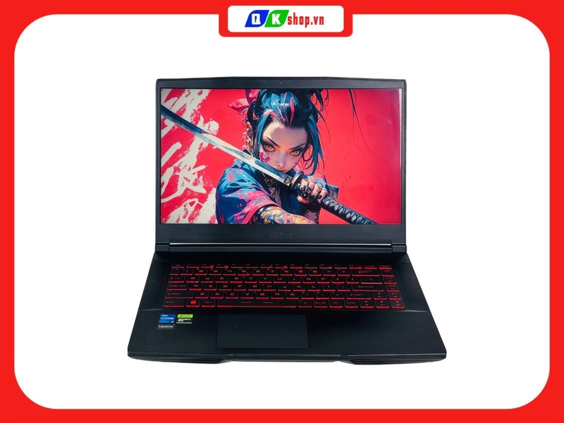 Laptop MSI Gaming GF63 Thin 12VE i5 12450H / Ram 16GB / SSD 512GB / 15.6″FHD 144Hz / RTX4050 6GB