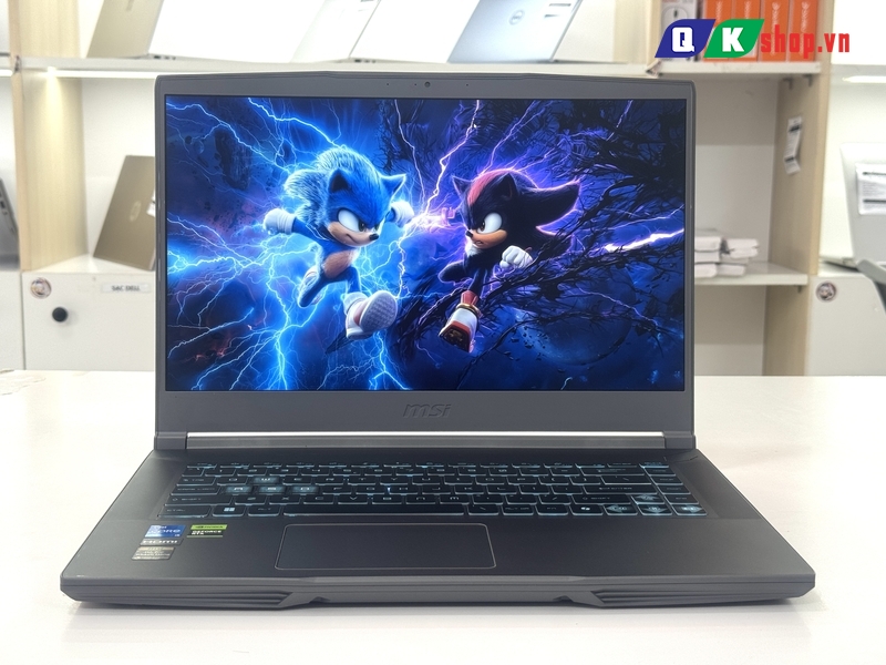 Laptop MSI Gaming Thin 15 B12UCX-1416VN Core  I5-12450H / Ram 16GB / SSD 512GB / 15.6 FHD 144Hz / VGA 4GB RTX3050