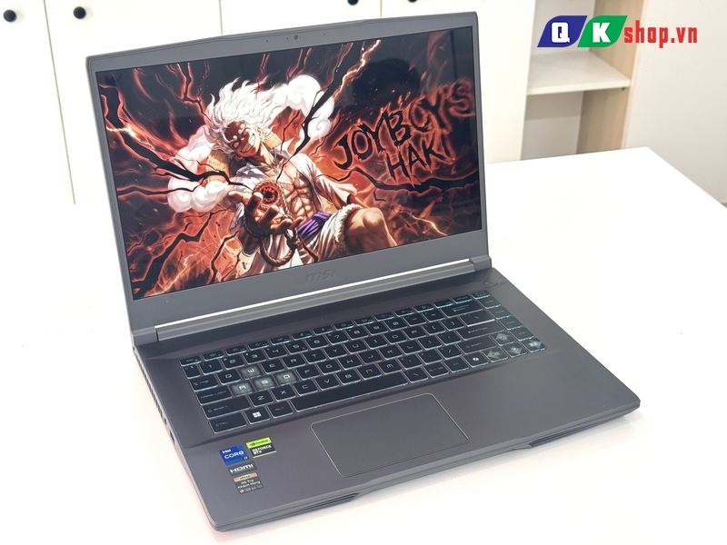 Laptop MSI Gaming Thin 15 B13UC-2044VN Core I7-13620H / Ram 16GB / SSD 512GB PCIE  / 15.6 FHD 144Hz / VGA 4GB RTX3050