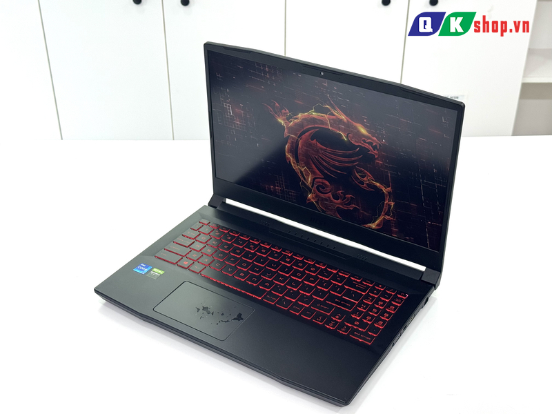 Laptop MSI Katana GF66 11UC-224VN - Core I7-11800H / Ram 8GB / SSD 512GB  / 15.6 IPS 144HZ / RTX 3050 4GB
