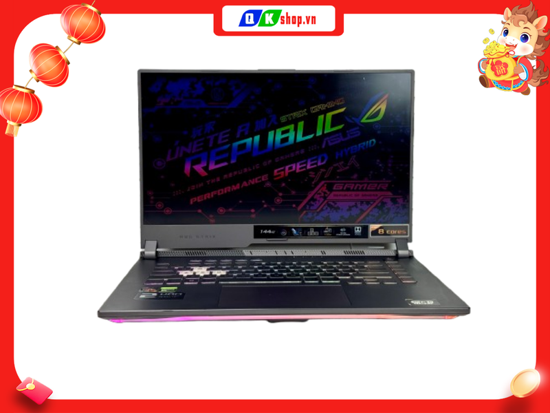 Latop Asus ROG Strix Gaming G513IH R7 4800H / Ram 8 GB / SSD 512GB / 15.6″FHD 144Hz / GTX 1650 4GB