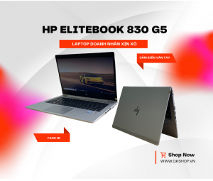 HP Elitebook 830 G5 Core i5 7200U/Ram 8GB/SSD 256GB/13.3