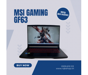 MSI Gaming GF63 11SC (i5-11400H/8GB/512GB/15.6