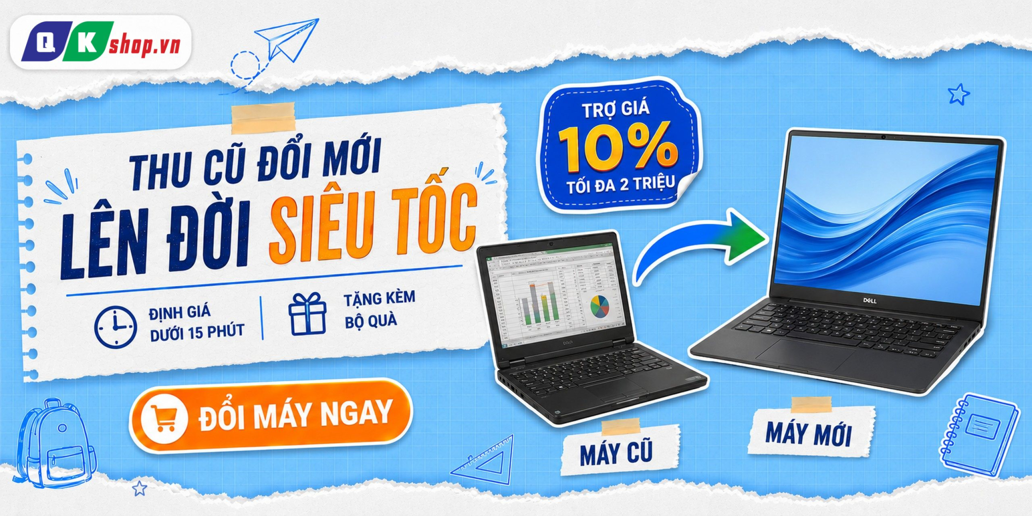 LAPTOP CŨ CẦN THƠ - QKSHOP